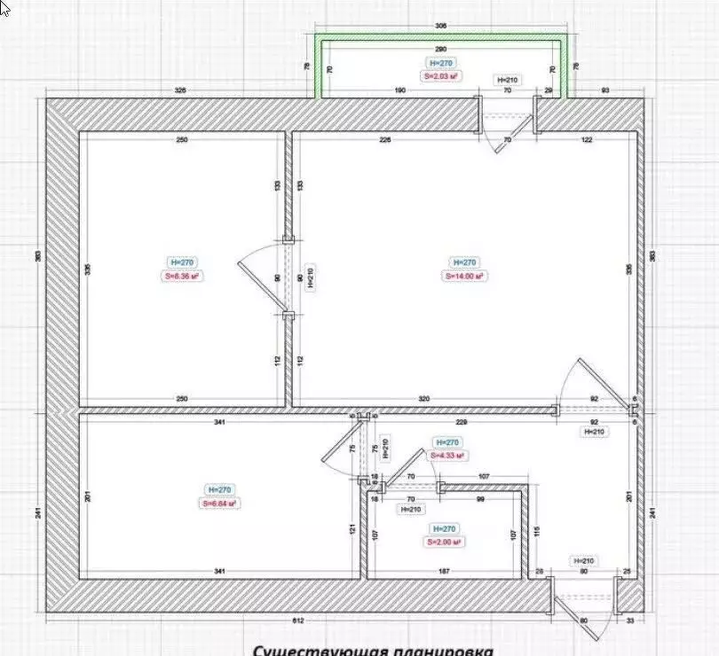 2-комнатная квартира: Москва, Дмитровское шоссе, 17к2 (39 м) - Фото 0