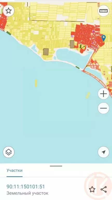 Участок в Крым, Сакский район, с. Молочное ул. Восточная, 16 (8.0 ... - Фото 1