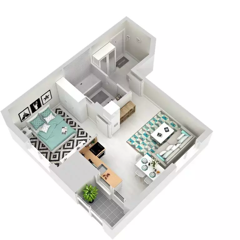 2-комнатная квартира: Ижевск, Воткинское шоссе, 83к2 (41 м) - Фото 1