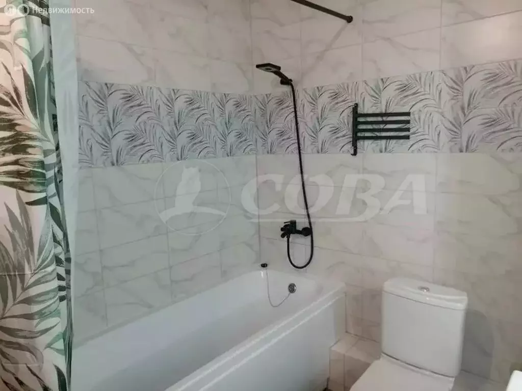 1-комнатная квартира: Тюмень, улица Вице-адмирала Воронцова, 5 (34.5 ... - Фото 1