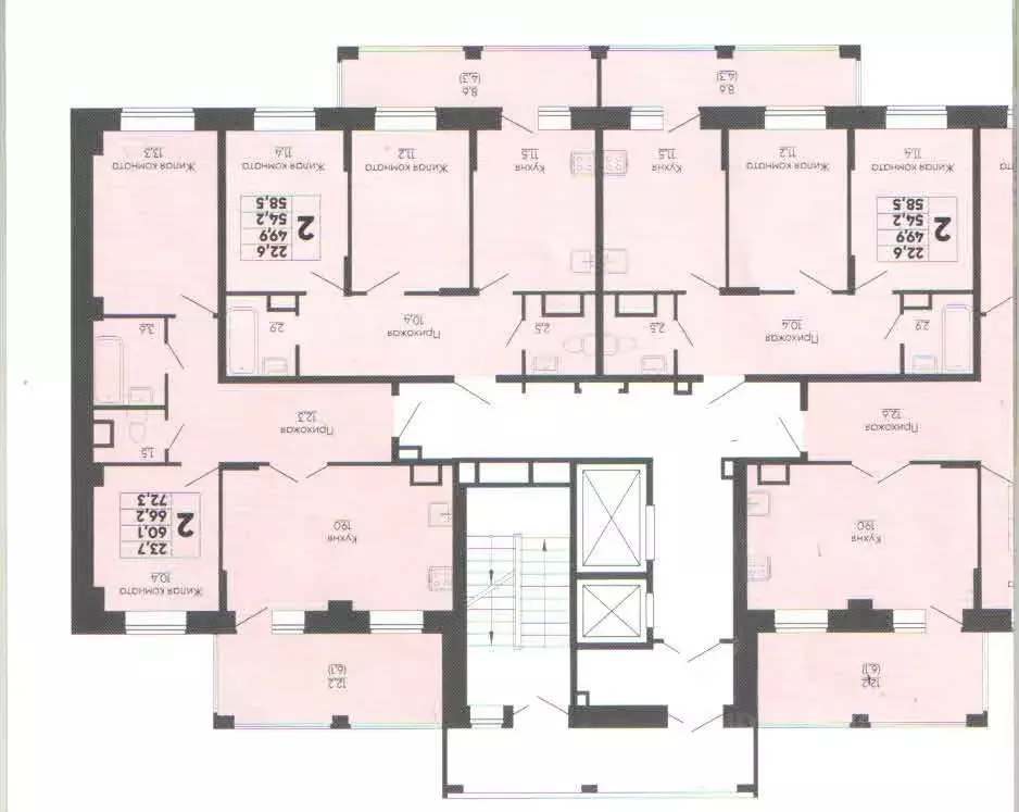 2-к кв. Чувашия, Чебоксары ул. Академика РАН Х.М. Миначева, 14 (54.2 ... - Фото 0