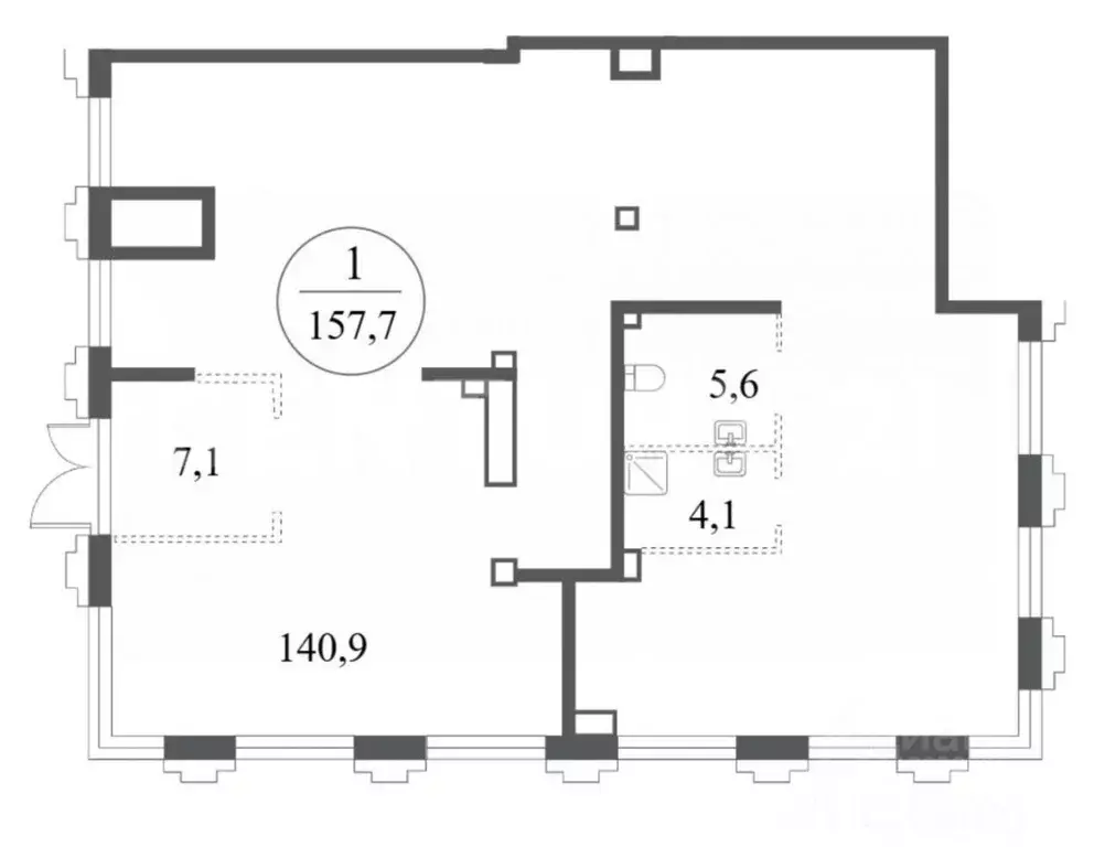 Помещение свободного назначения в Московская область, Одинцовский ... - Фото 2