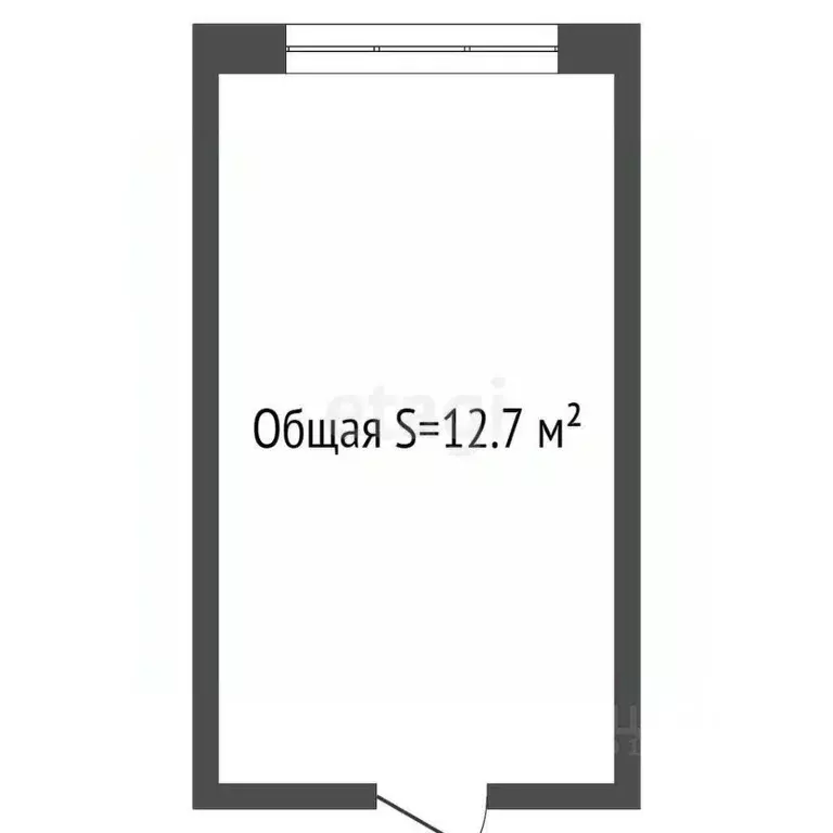 Комната Брянская область, Брянск ул. Фрунзе, 80 (12.7 м) - Фото 1