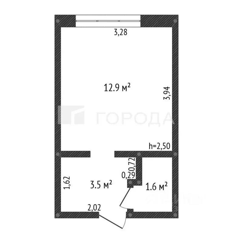 Студия Алтайский край, Барнаул ул. Юрина, 255 (18.0 м) - Фото 2
