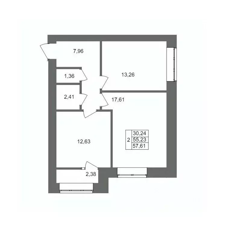 2-к кв. Волгоградская область, Волгоград Клубный дом на Жукова жилой ... - Фото 1