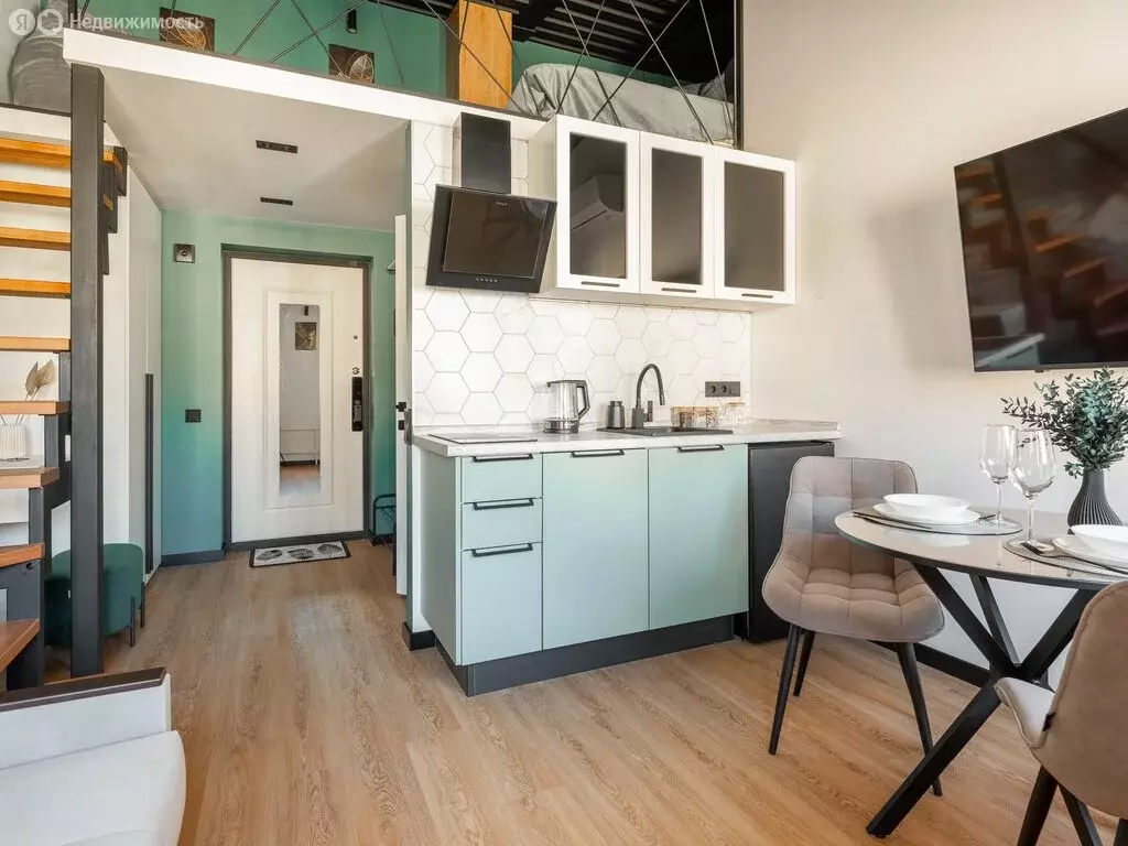 Квартира-студия: Санкт-Петербург, улица Шкапина, 42 (20.1 м) - Фото 1