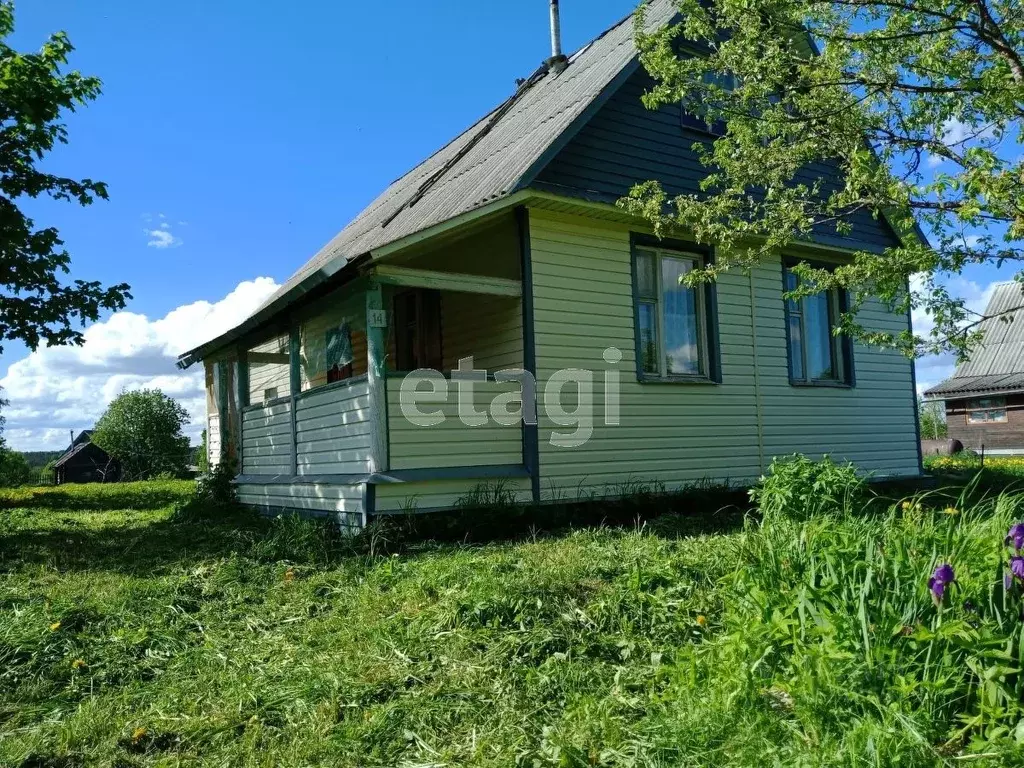 Дом в Вологодская область, Харовский муниципальный округ, д. Попчиха ... - Фото 1