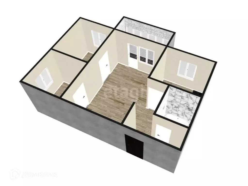 Продаётся 3-к квартира, 42.5 м - Фото 0