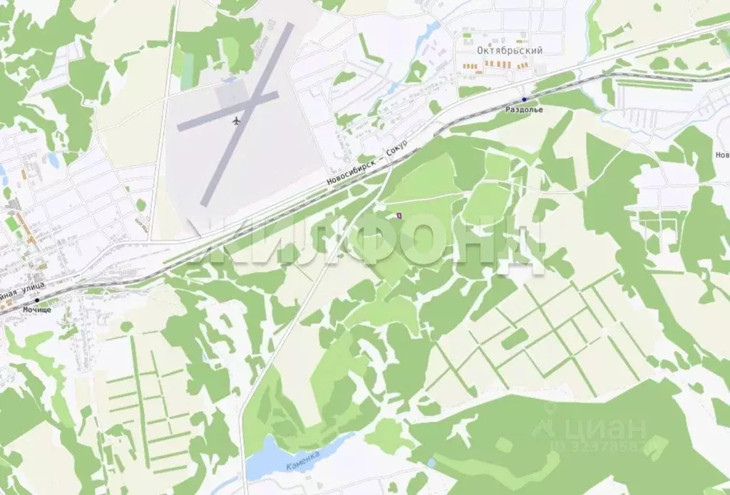 Участок в Новосибирская область, Новосибирский район, Станционный ... - Фото 1