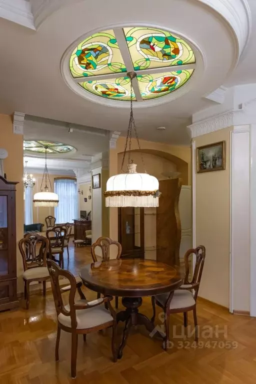 4-к кв. Москва ул. Остоженка, 7С1 (138.7 м) - Фото 2