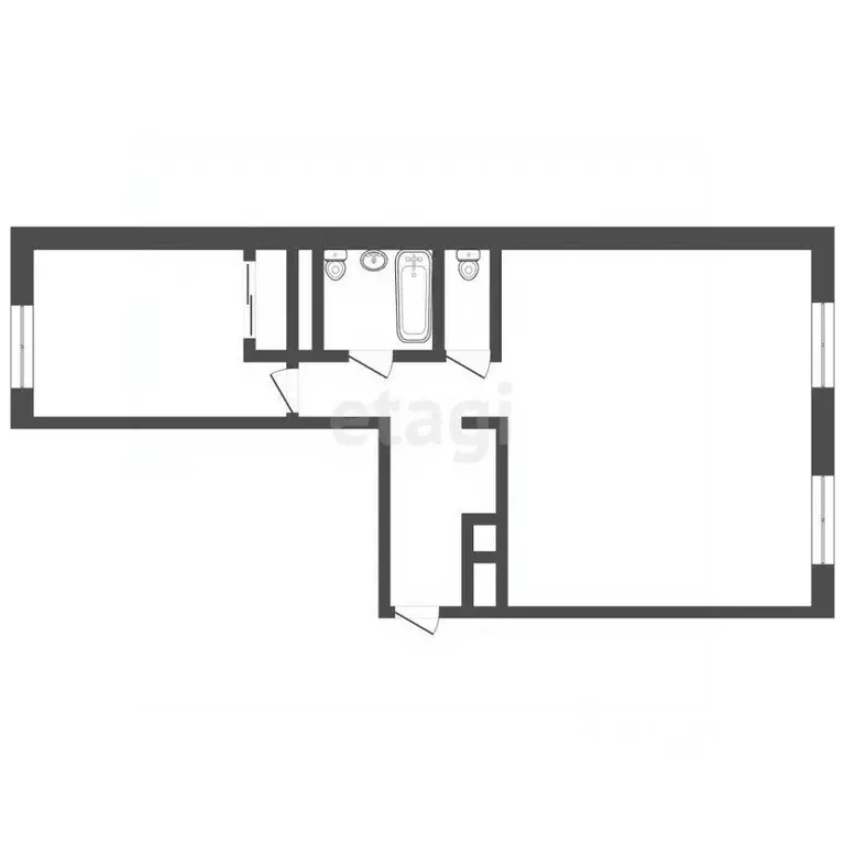 2-к кв. Москва Новоалексеевская ул., 16К5 (66.7 м) - Фото 2