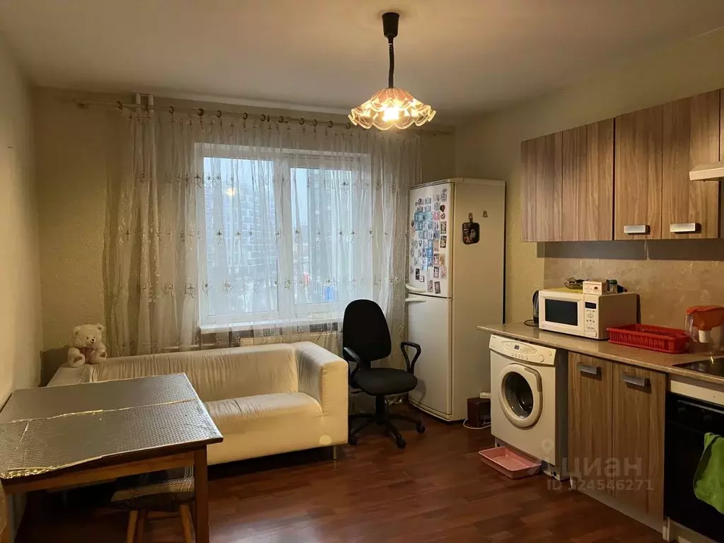 1-к кв. Ленинградская область, Всеволожский район, пос. Бугры ул. ... - Фото 2