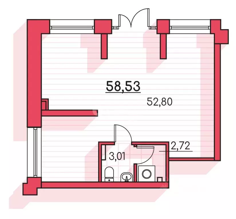 Помещение свободного назначения в Курганская область, Курган Заозерный ... - Фото 2