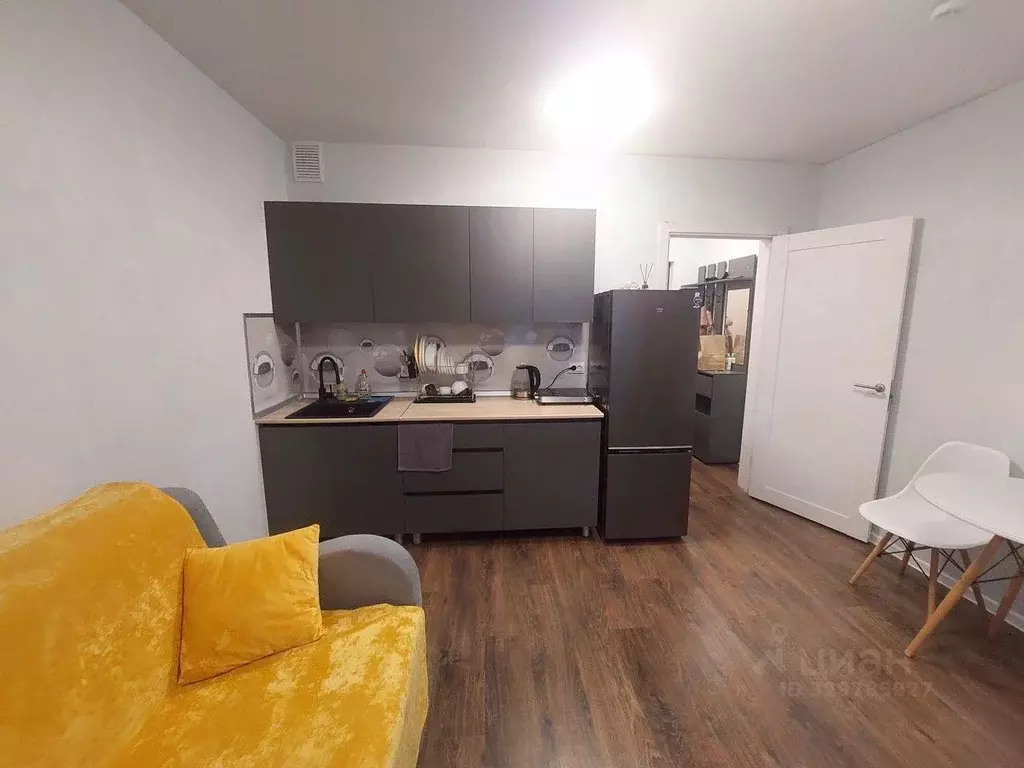 Студия Санкт-Петербург ул. Пахомовская, 26 (17.3 м) - Фото 1