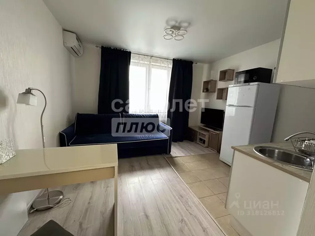 Студия Московская область, Люберцы Инициативная ул., 7В (22.0 м) - Фото 0