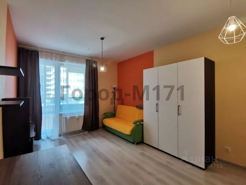 Студия Санкт-Петербург ул. Верхне-Каменская, 7к1 (25.0 м) - Фото 2