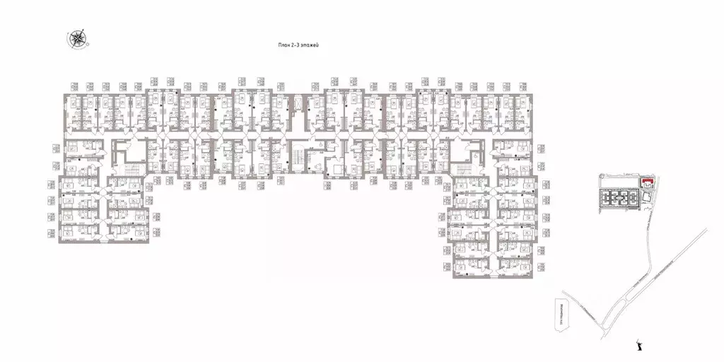 Студия Волгоградская область, Волгоград ул. Расула Гамзатова (23.68 м) - Фото 1