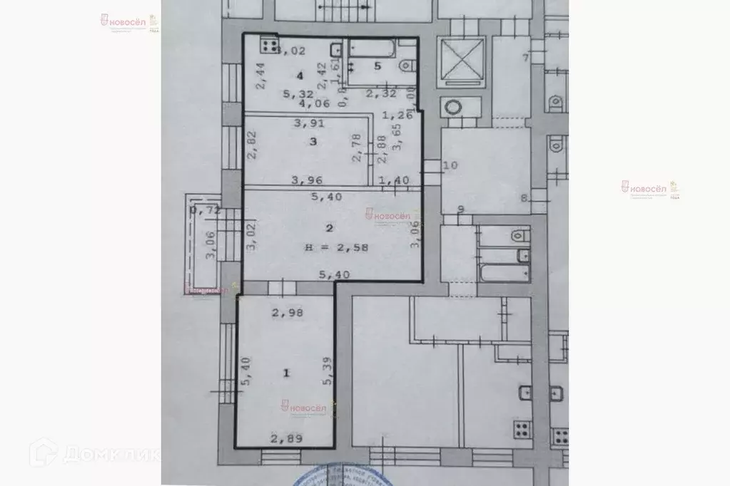 Продаётся 3-к квартира, 60 м - Фото 1