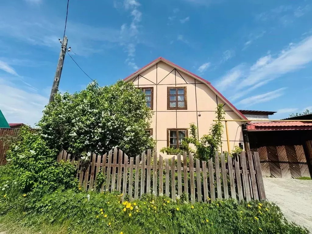 Дом в Свердловская область, Сысертский городской округ, с. Кашино пер. ... - Фото 0