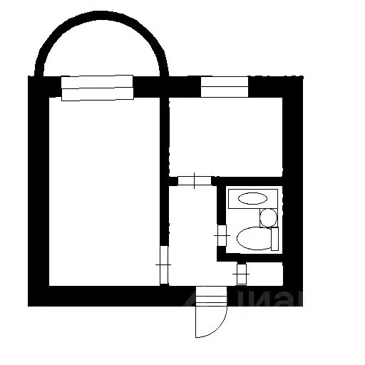 1-к кв. Бурятия, Улан-Удэ 102-й мкр, ул. Ринчино, 2В (41.1 м) - Фото 1