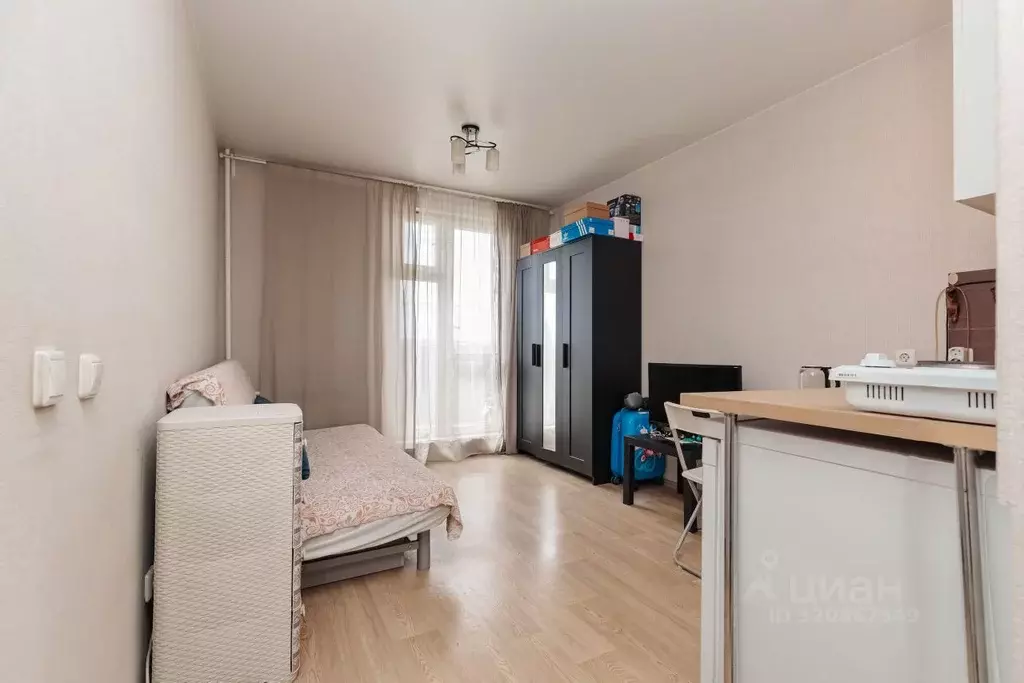 Студия Новосибирская область, Новосибирск ул. Забалуева, 90 (18.3 м) - Фото 1