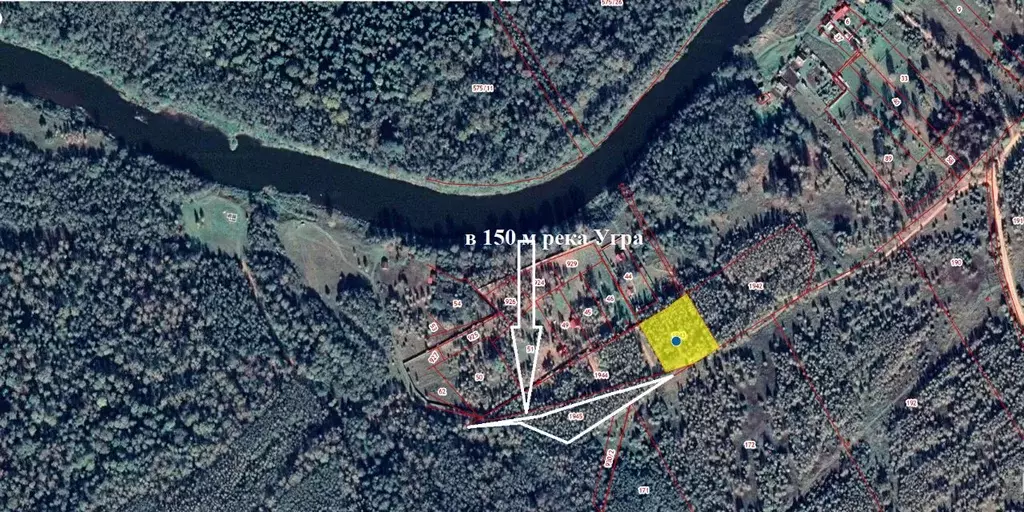 Участок в Смоленская область, Угранский район, Знаменское с/пос, д. ... - Фото 1