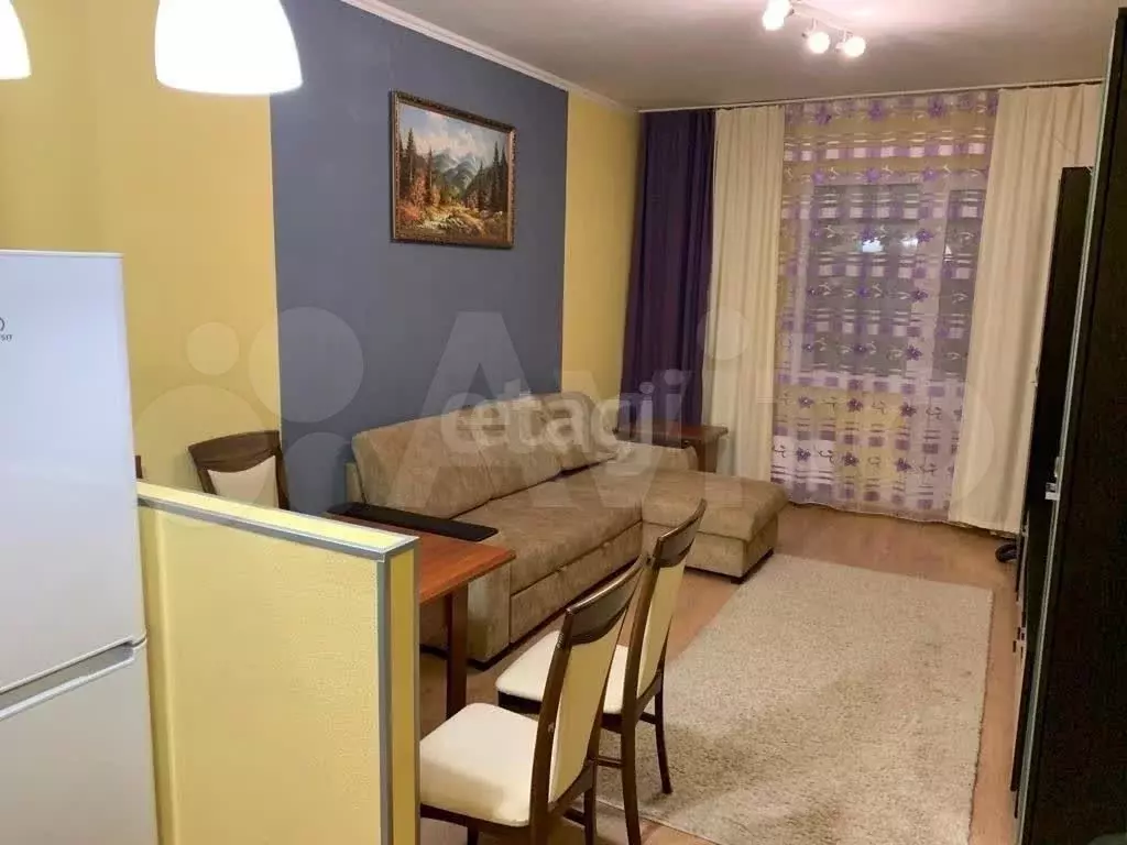 Квартира-студия, 28 м, 1/17 эт. - Фото 0