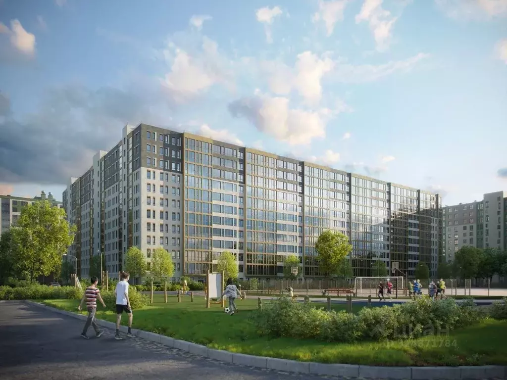 2-к кв. Санкт-Петербург пос. Шушары, просп. Старорусский, 3к2 (41.0 м) - Фото 2