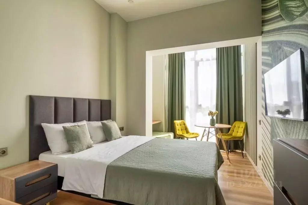 1-к кв. Краснодарский край, Сочи Центральный мкр, ул. Роз, 36 (22.0 м) - Фото 2