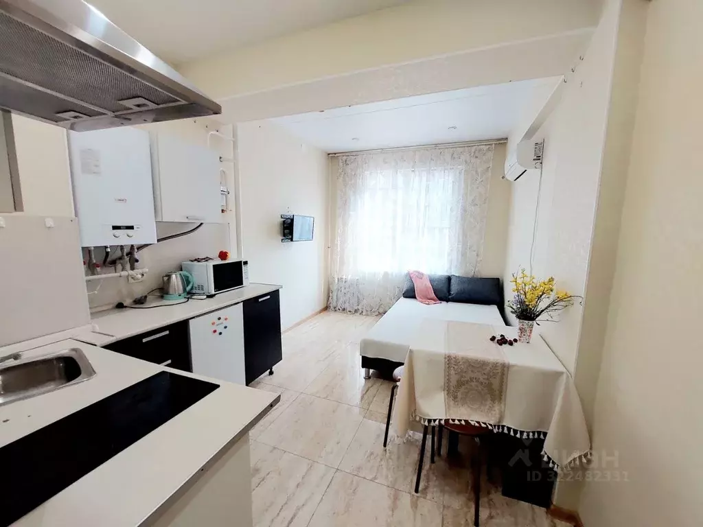 Студия Краснодарский край, Сочи Мамайка мкр, ул. Волжская, 34 (20.0 м) - Фото 1