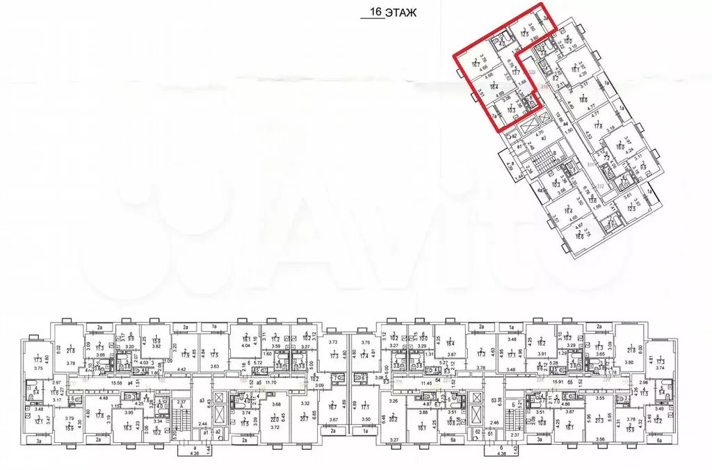 Аукцион: 3-к. квартира, 75,2 м, 16/19 эт. - Фото 0