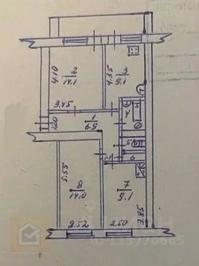 3-к кв. Крым, Белогорск ул. Русская, 4 (63.0 м) - Фото 0