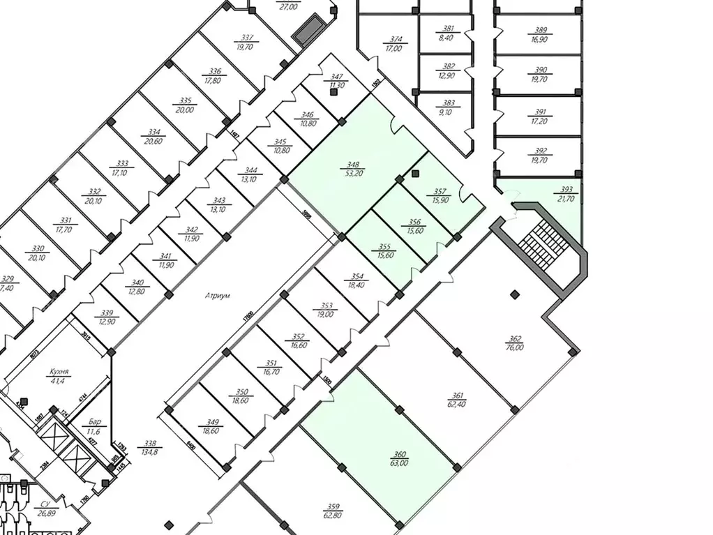 Офис в Санкт-Петербург Домостроительная ул., 16 (185 м) - Фото 2