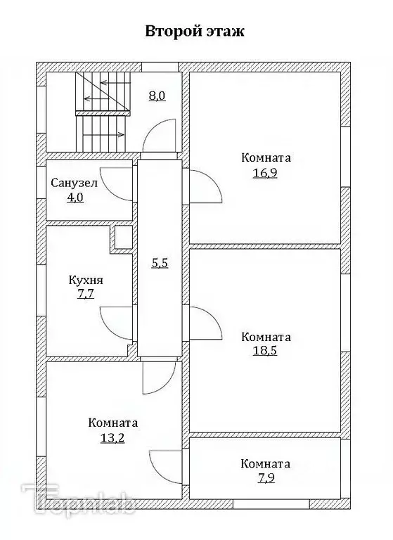 Дом в Калининградская область, Калининград ул. Тельмана, 61 (147 м) - Фото 2