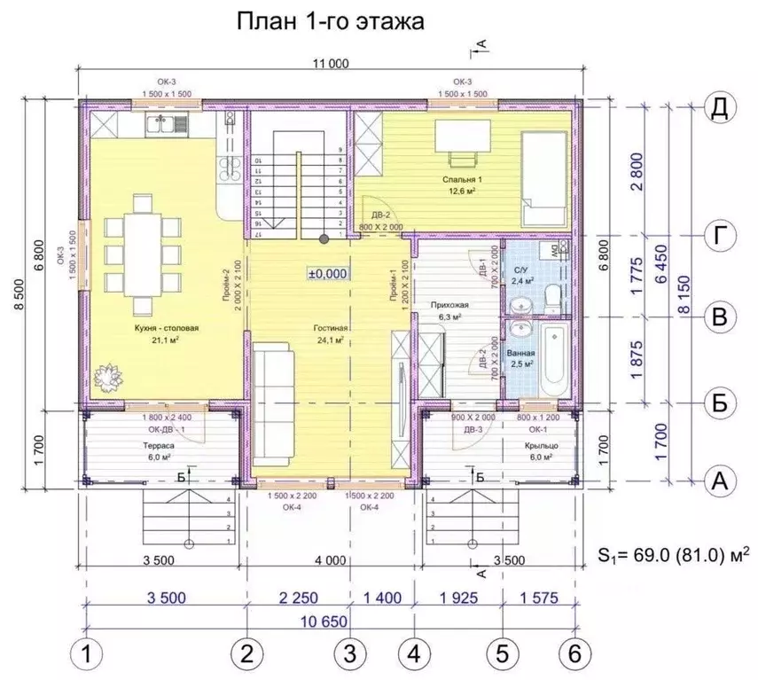 Дом в Ярославская область, Тутаевский муниципальный округ, пос. ... - Фото 2