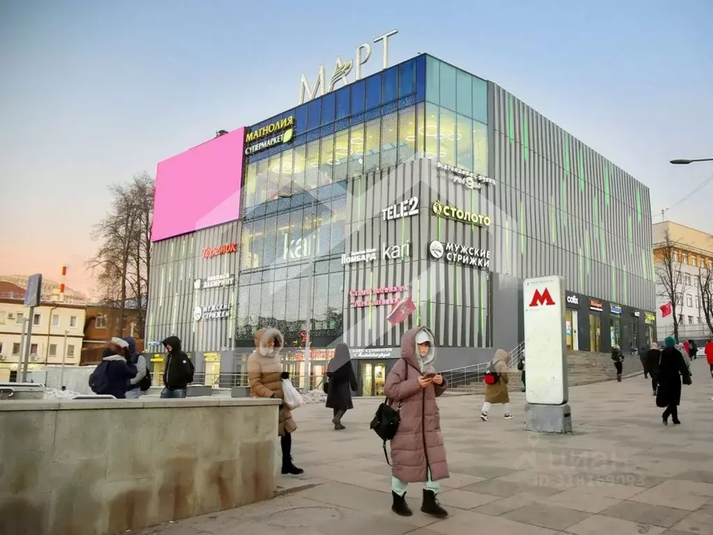 Торговая площадь в Москва Большая Семеновская ул., 17А (53 м) - Фото 0