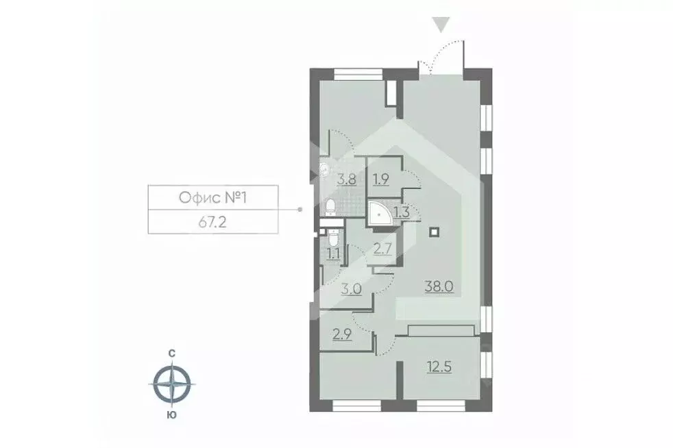 Помещение свободного назначения в Москва Производственная ул., 19к1 ... - Фото 2