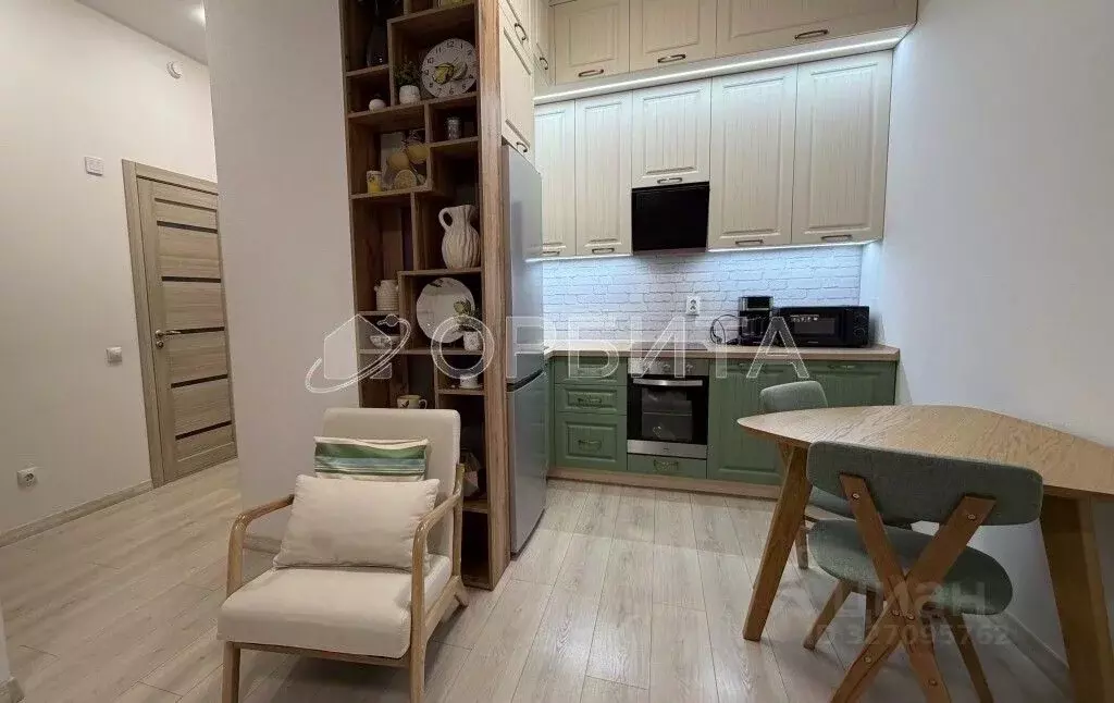 1-к кв. Тюменская область, Тюмень Харьковская ул., 72Б (38.9 м) - Фото 1