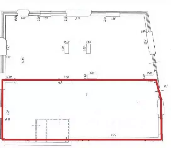 Помещение свободного назначения в Москва ул. Крузенштерна, 9 (94 м) - Фото 1