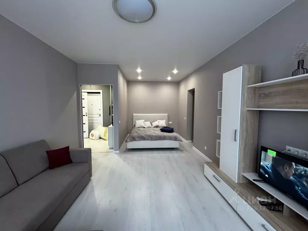 1-к кв. Тверская область, Тверь ул. Левитана, 58к1 (42.9 м) - Фото 1