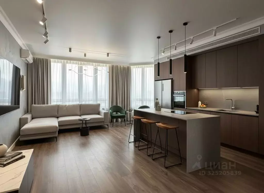 1-к кв. Татарстан, Казань ул. Алексея Козина, 2 (65.0 м) - Фото 1