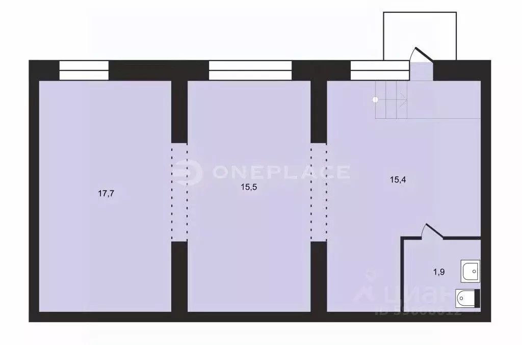 Торговая площадь в Санкт-Петербург ул. Оптиков, 43к3 (50 м) - Фото 2