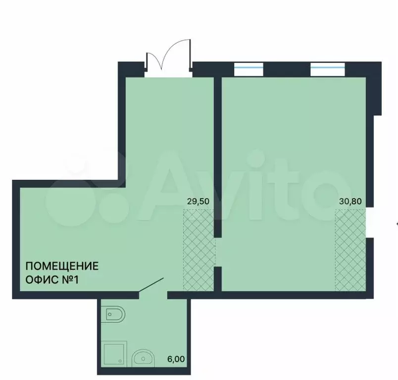 Продам помещение свободного назначения, 66.3 м - Фото 0