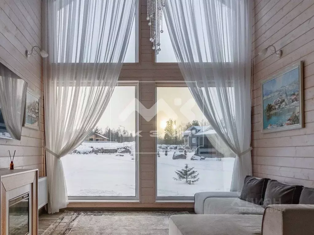 Дом в Ленинградская область, Выборгский район, Селезневское с/пос, ... - Фото 1