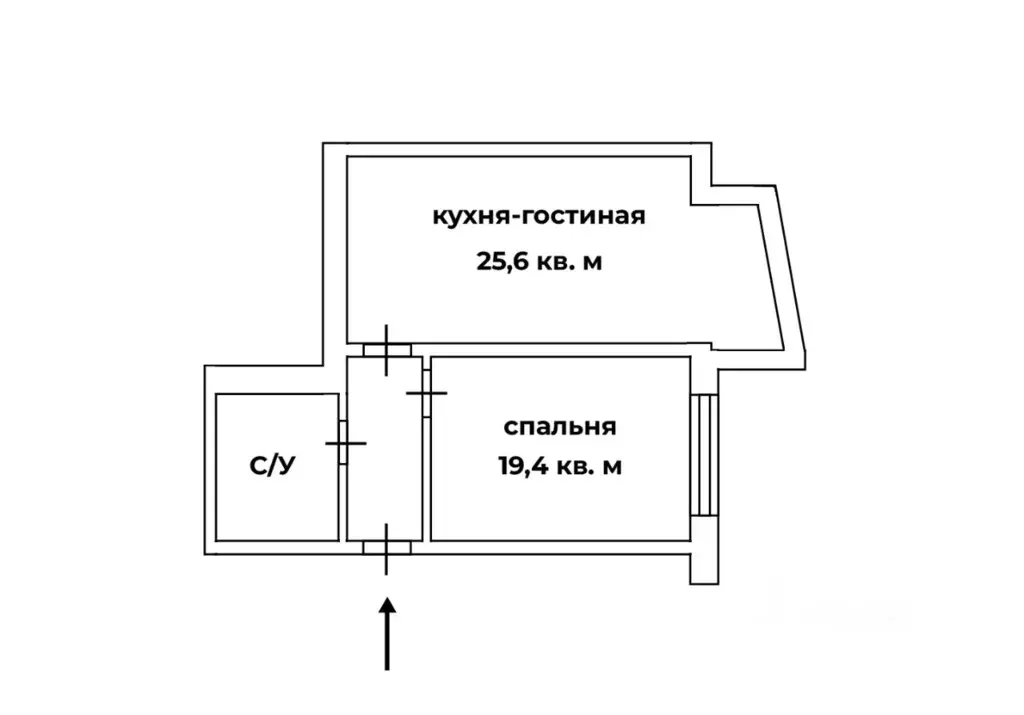 1-к кв. Москва Минская ул., 2 (57.8 м) - Фото 2