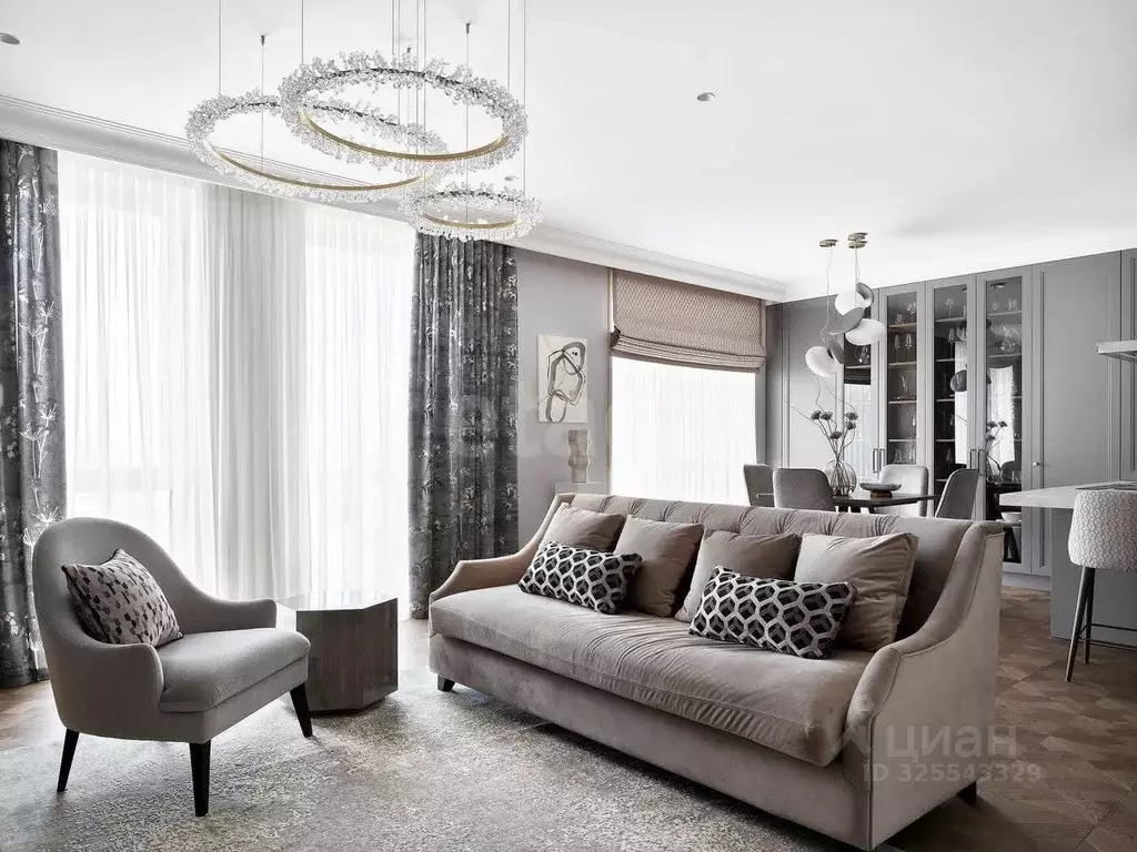 3-к кв. Москва 3-я Хорошевская ул., 21к5 (116.1 м) - Фото 1