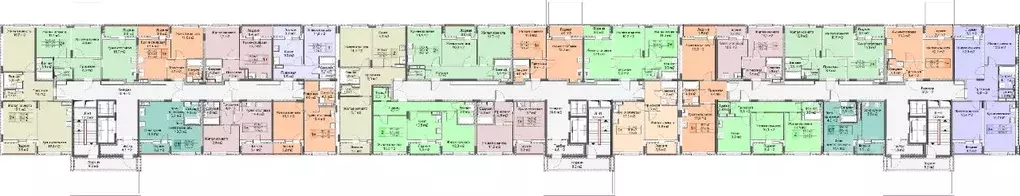 2-к кв. Нижегородская область, Нижний Новгород Кузнечиха Город жилой ... - Фото 2