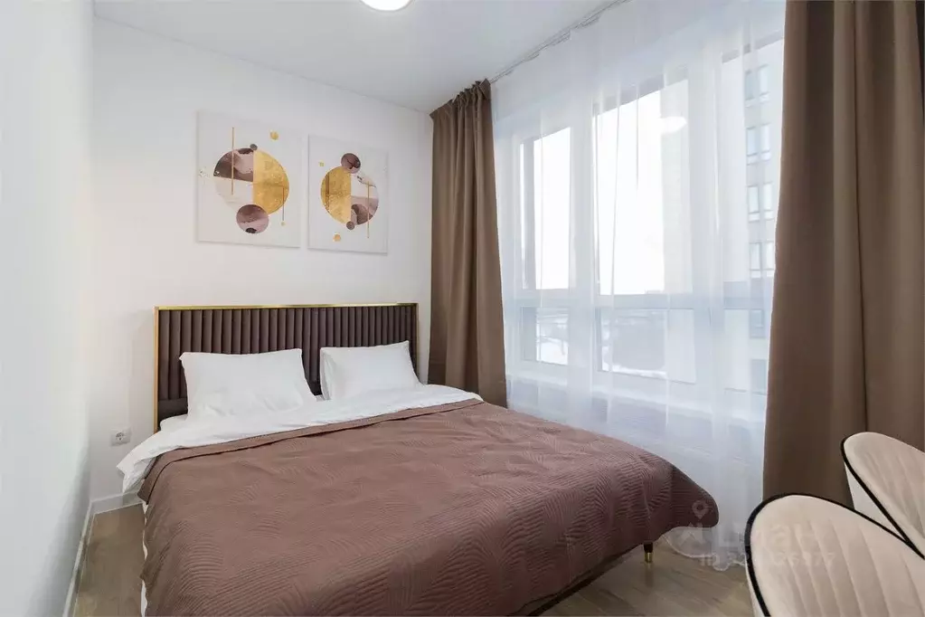 1-к кв. Тюменская область, Тюмень ул. Пожарных и Спасателей, 1к1 (31.0 ... - Фото 2