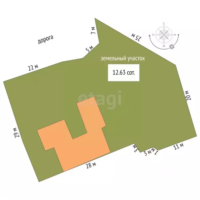 Дом в Омская область, Омск Тульская ул., 65 (164 м) - Фото 1