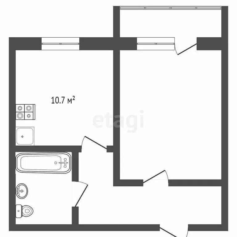 1-комнатная квартира: Ярославль, улица Слепнёва, 15к2 (51 м) - Фото 1